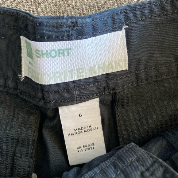 Gap factory navy blue favorite khaki size 6 BNWT - Picture 3 of 5